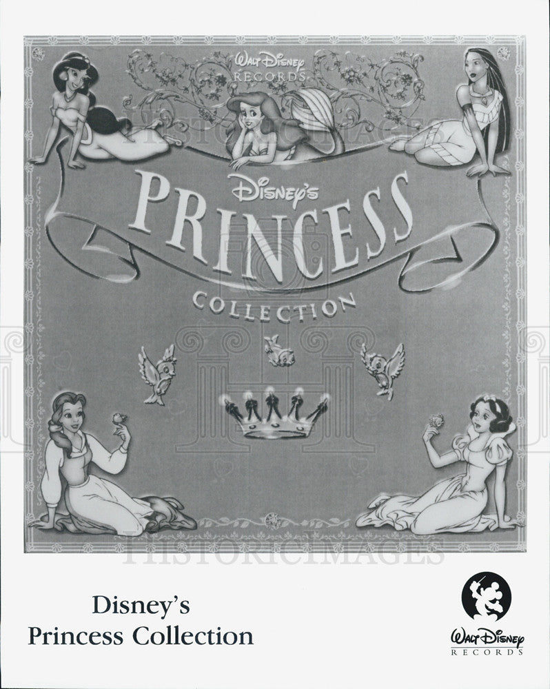 Press Photo Ad for Disney&#39;s Princess Collection - Historic Images