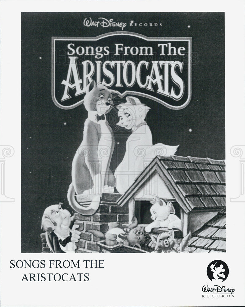 Press Photo Ad for Walt Disney Songs from the Aristocts - Historic Images