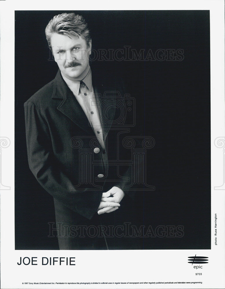 1997 Press Photo Joe Diffie American country music singer (wikipedia) - Historic Images