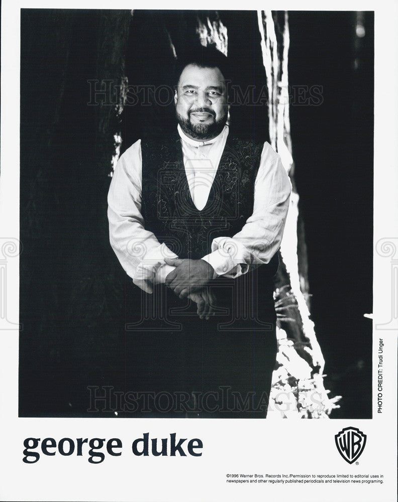 Press Photo George Duke - Historic Images
