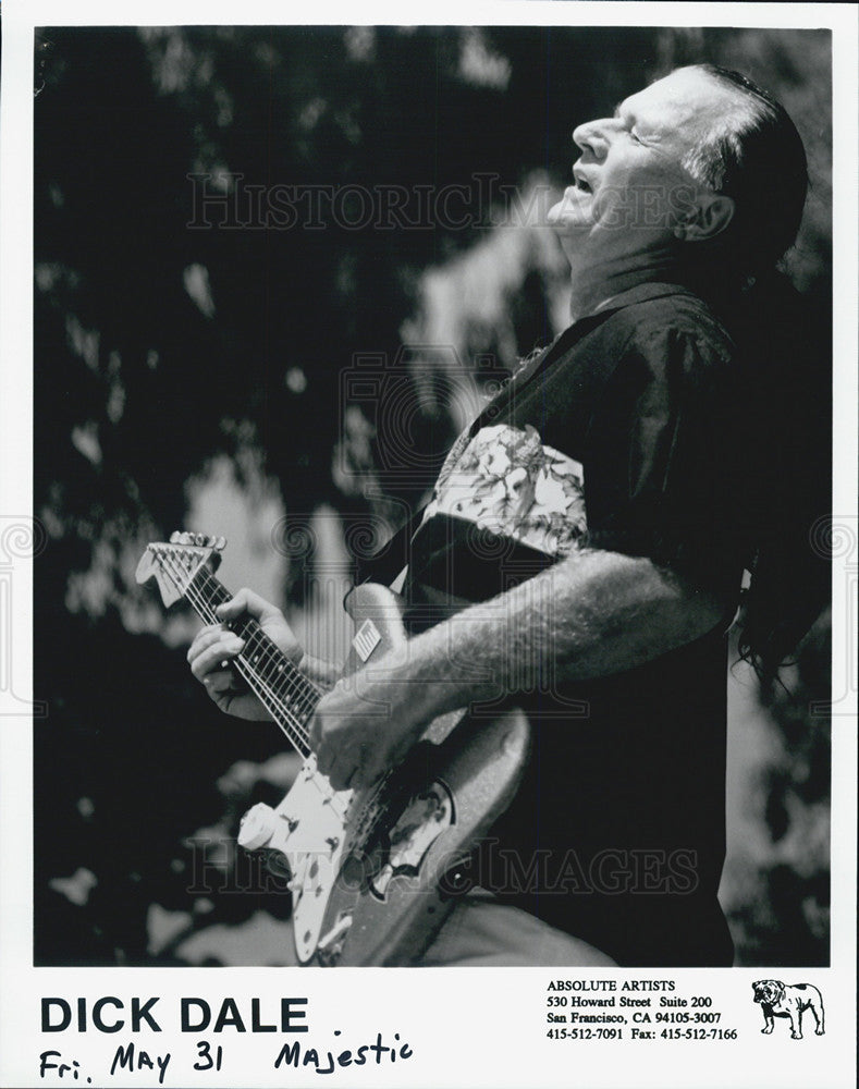 1996 Press Photo Dick Dale - Historic Images