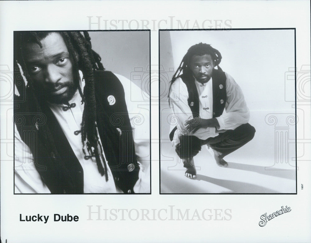 1997 Press Photo Lucky Dube - Historic Images
