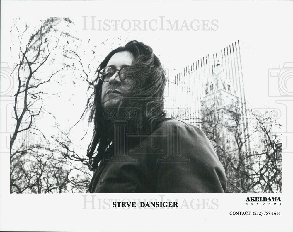 Press Photo Musician Steve Dansiger - Historic Images