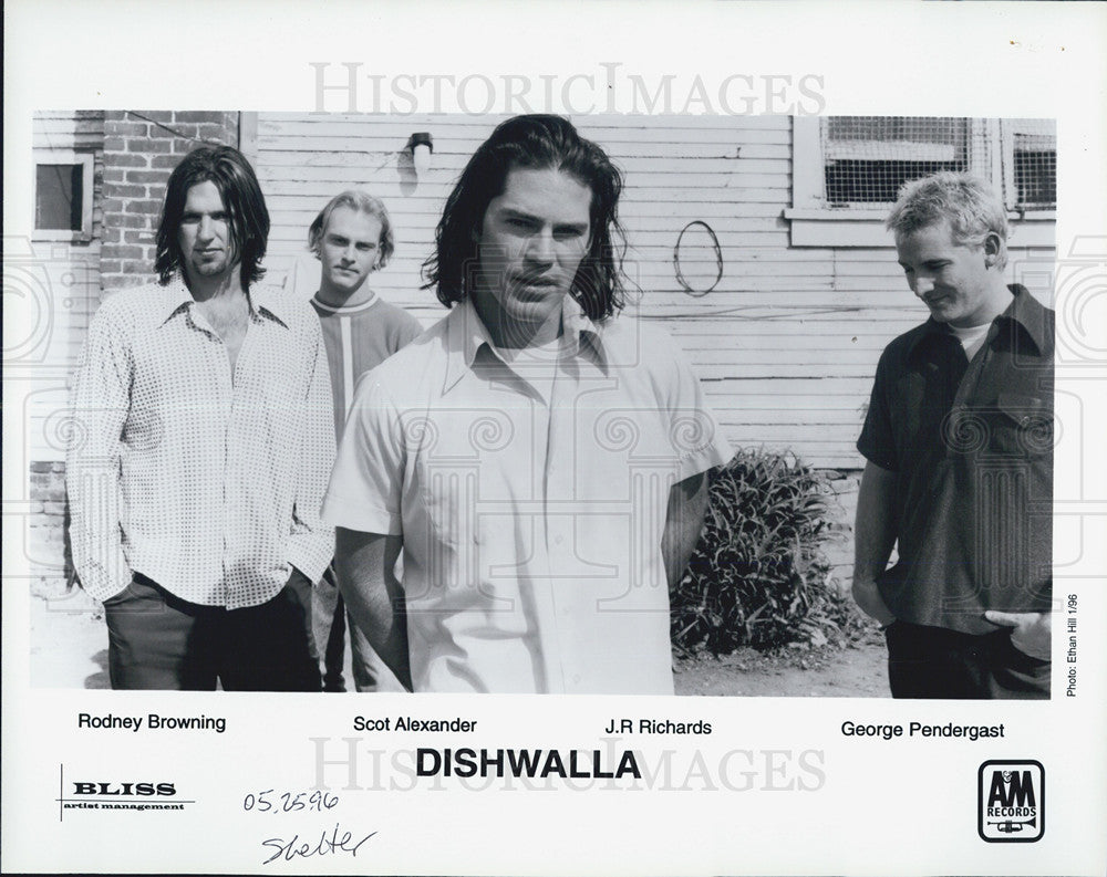 Press Photo Diswalla American alternative rock band based out of Santa Barbara. - Historic Images