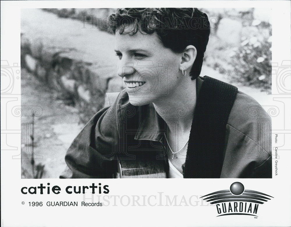 1996 Press Photo Singer Catie Curtis - Historic Images