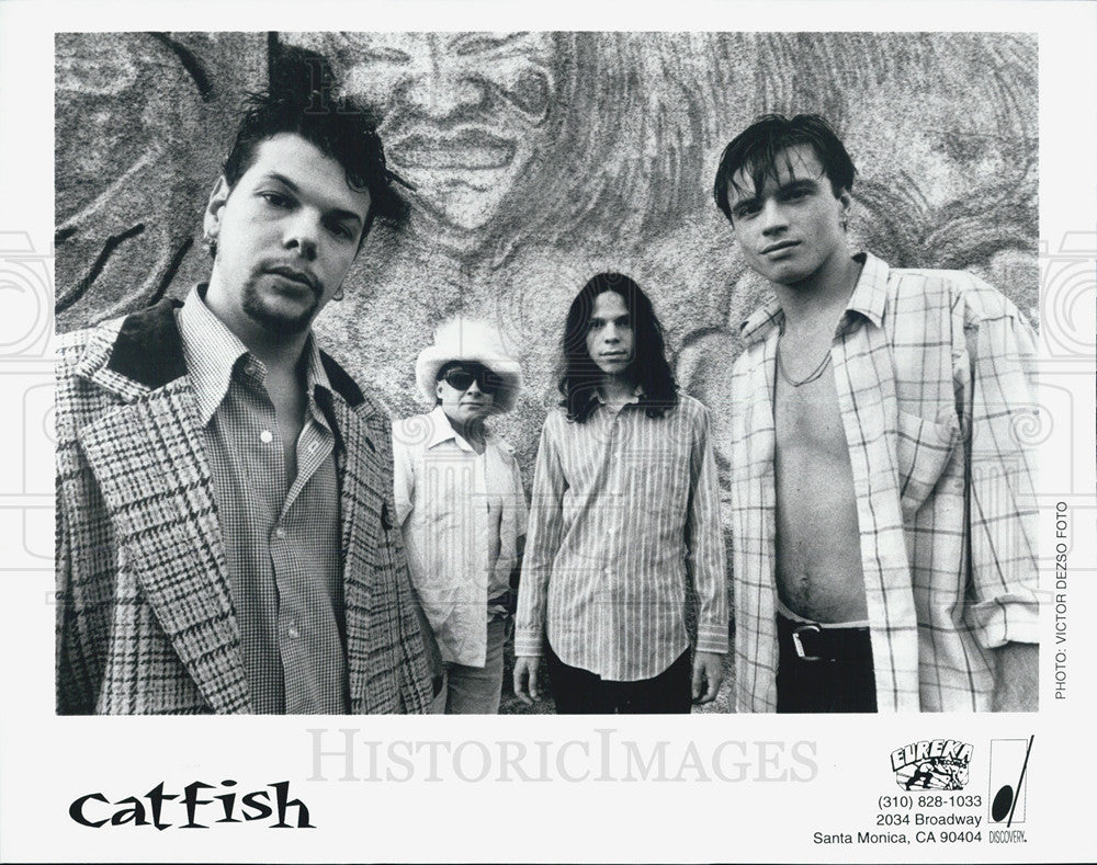 Press Photo Band Catfish - Historic Images