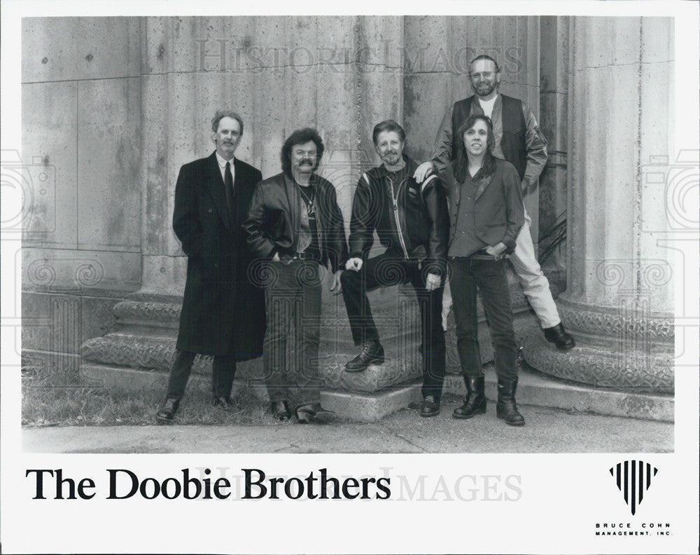 Press Photo The Doobie Brothers American Rock Music Band - Historic Images