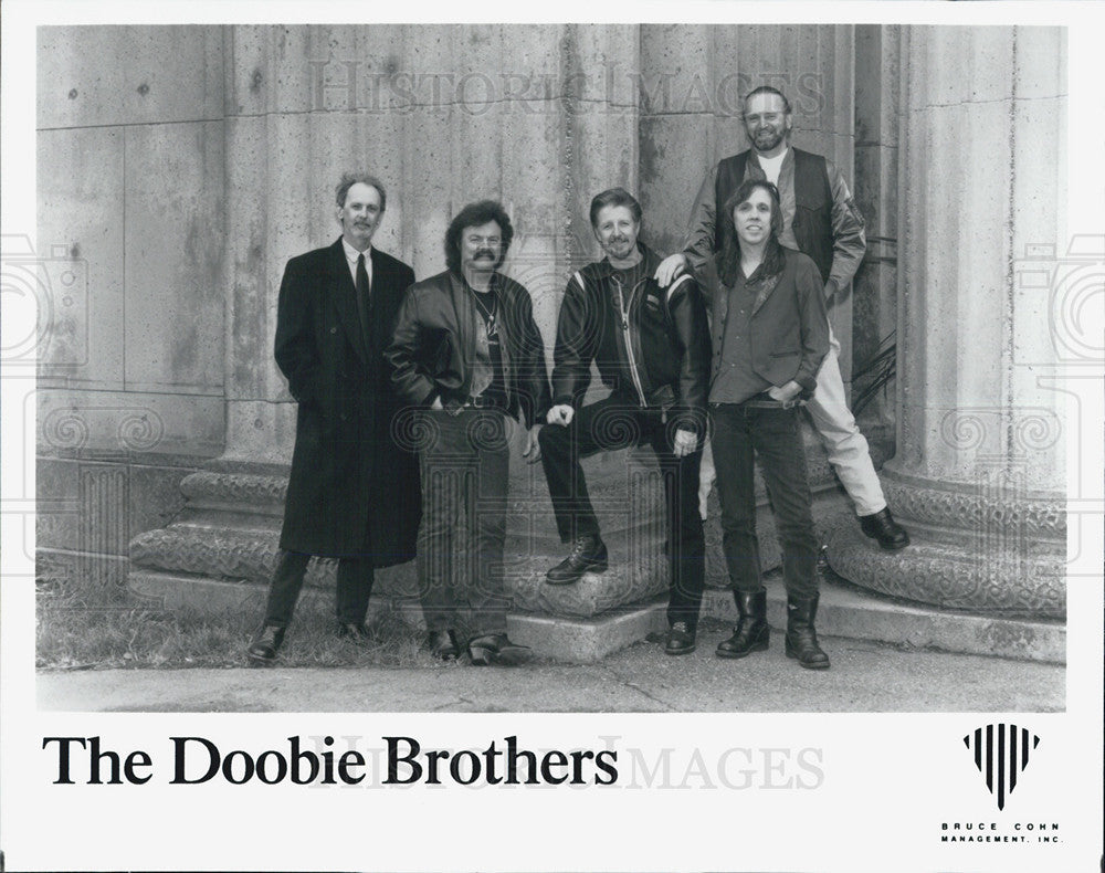 Press Photo The Doobie Brothers American Rock Music Band - Historic Images