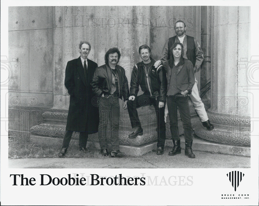 Press Photo of American rock band The Doobie Brothers - Historic Images