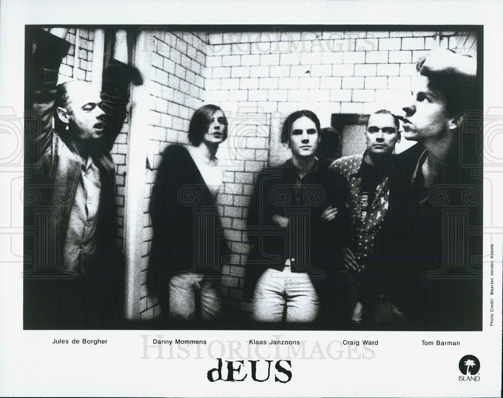 Press Photo of music band dEUS - Historic Images