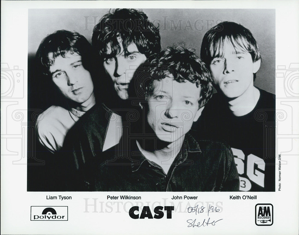 1996 Press Photo CastL Liam Tyson, Peter Wilkinson, John Power, Keith ONeill