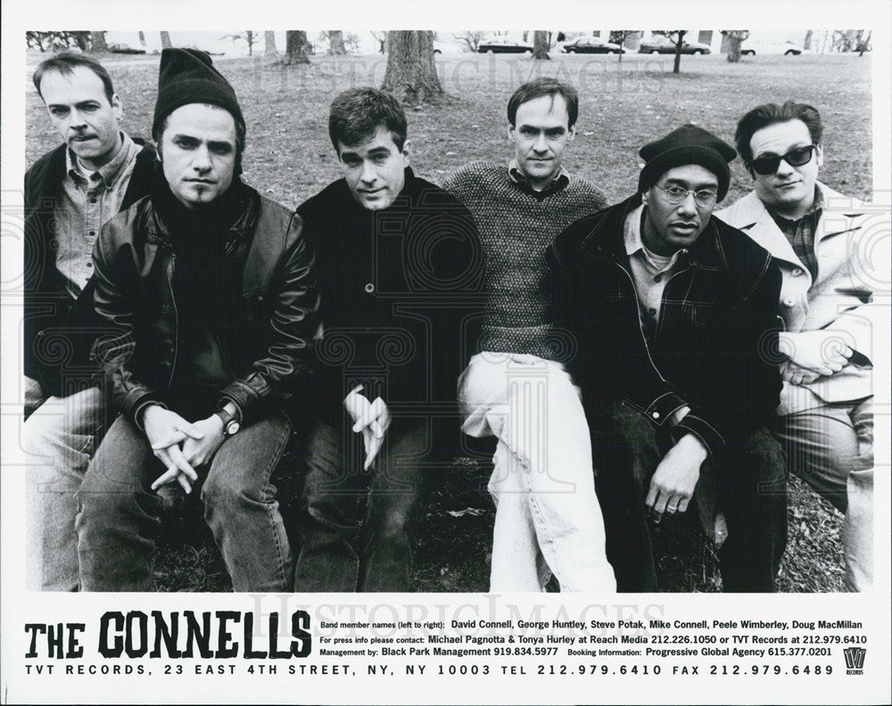 Press Photo Band,The Connells - Historic Images