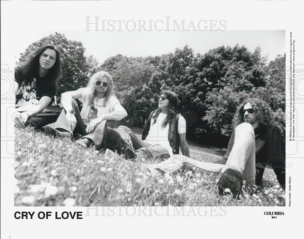 1993 Press Photo Cry of Love - Historic Images