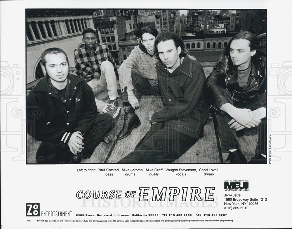 1994 Press Photo Zoo Entertainment Present Course of Empire - Historic Images