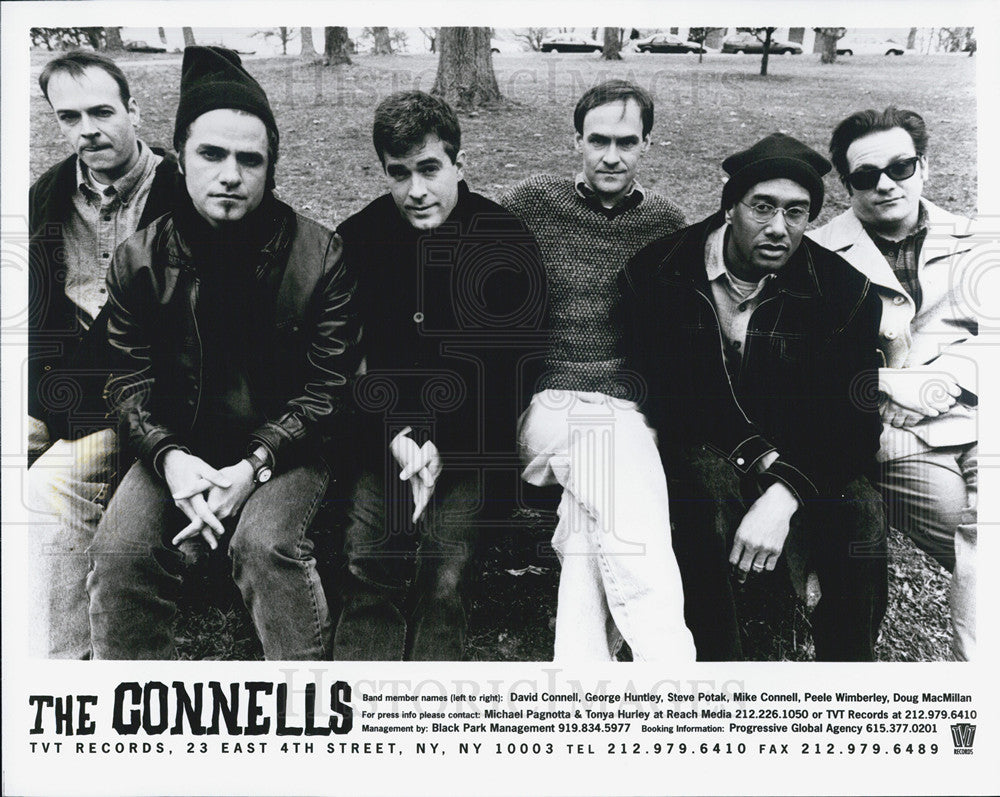 Press Photo of music band The Connells - Historic Images
