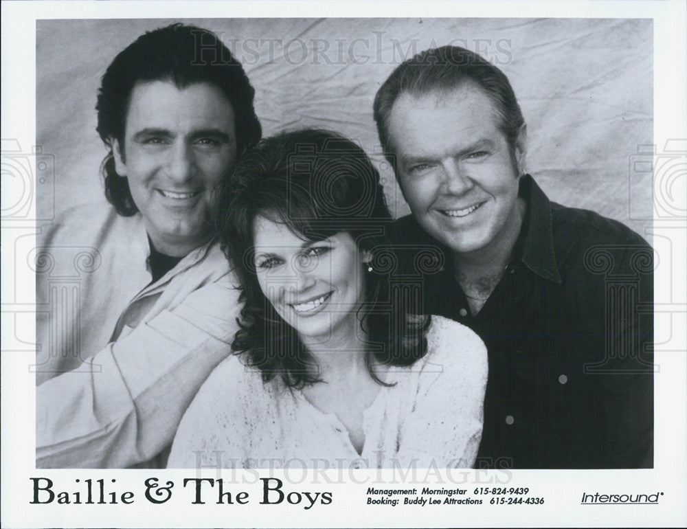 Press Photo Bailie & The Boys Musicians - Historic Images
