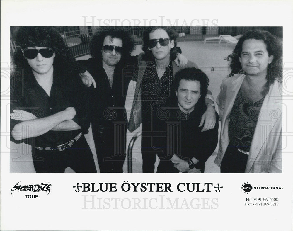 Press Photo Blue Oyster Cult - Historic Images