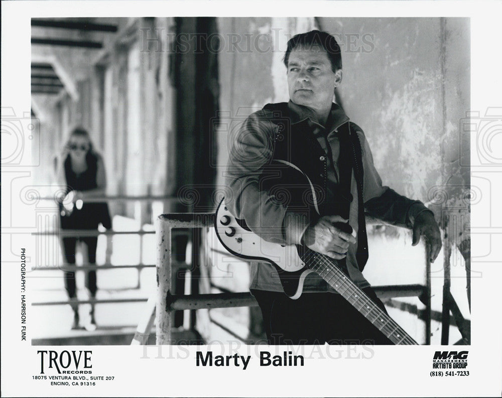 Press Photo Musician Marty Balin - Historic Images