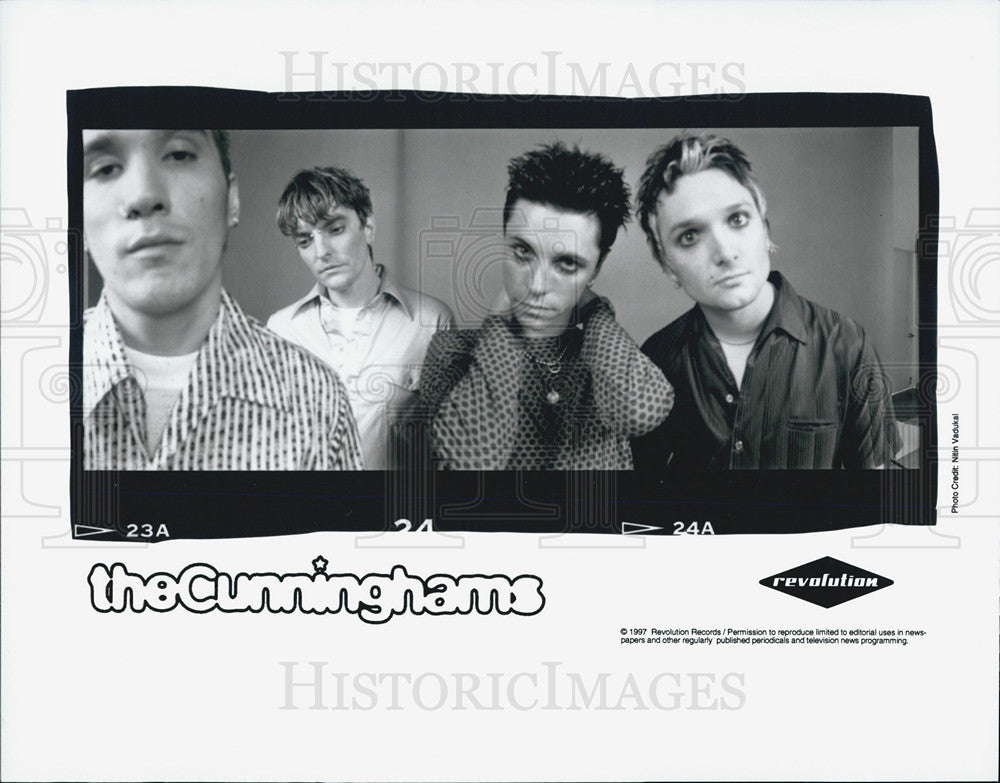 1997 Press Photo The Cunninghams - Historic Images