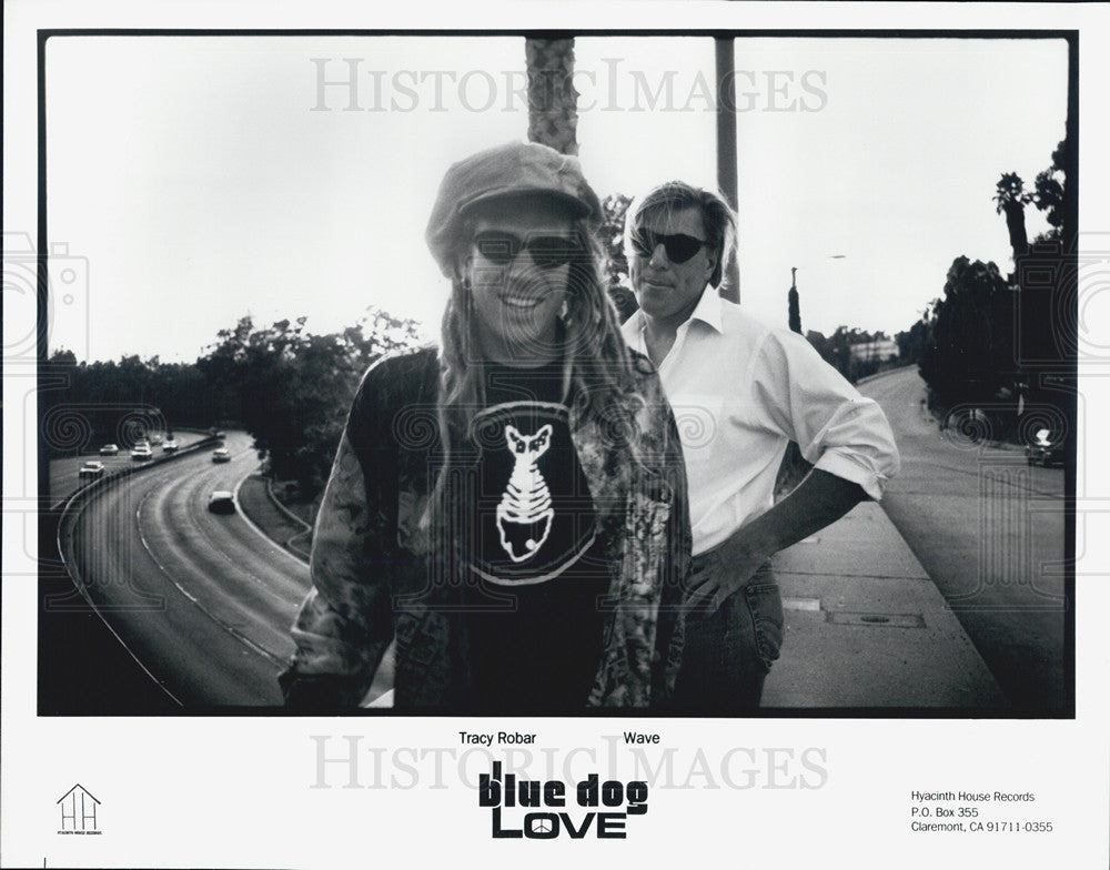 Press Photo Band Blue Dog Love,Tracy Robar & Wave - Historic Images