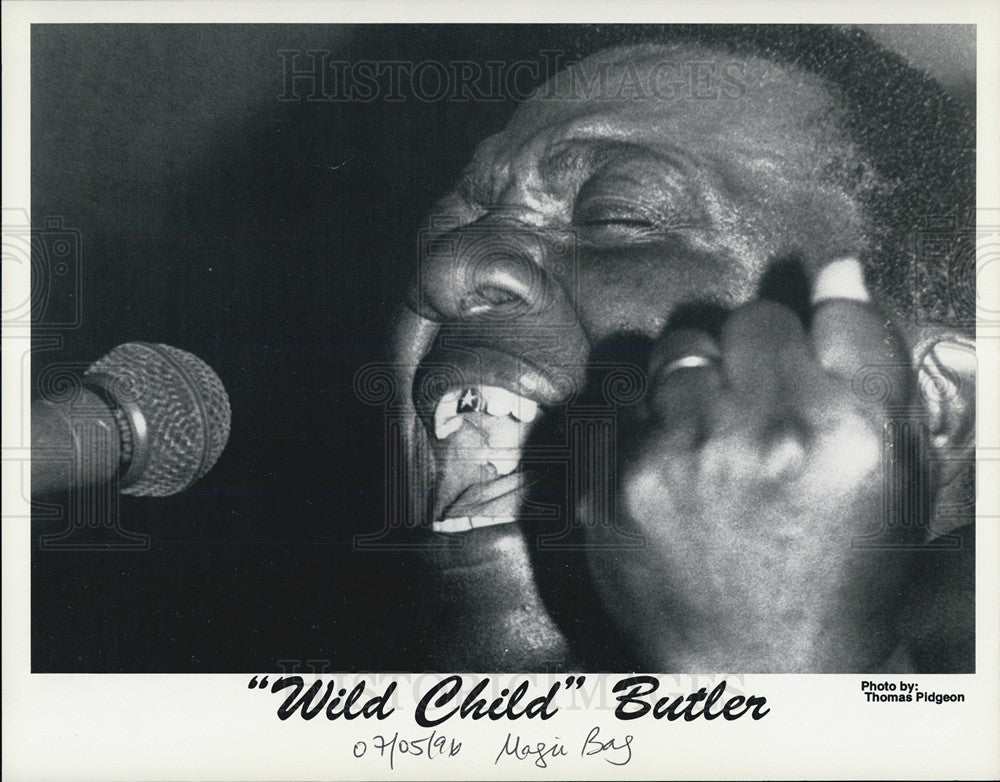 1996 Press Photo "Wild Child" Butler - Historic Images