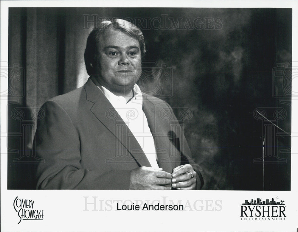 Press Photo Louie Anderson, comedian. - Historic Images