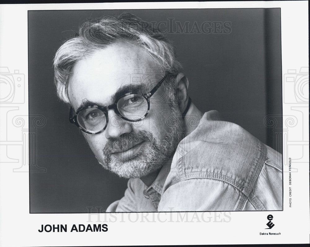 Press Photo John Adams Singer musician entertainment - Historic Images