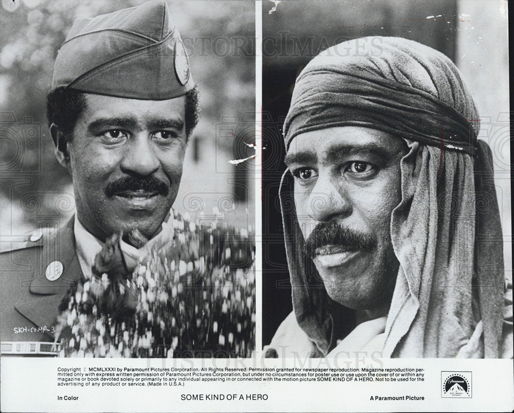 1981 Press Photo Richard Pryor in the film, Some Kind of Hero - Historic Images