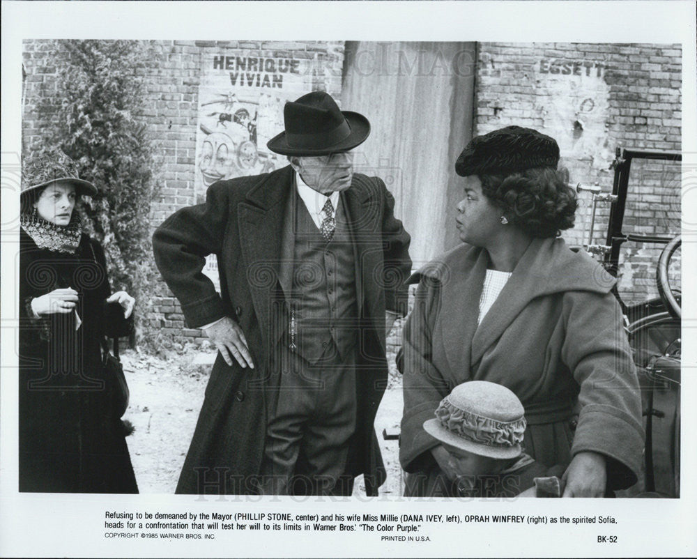 1985 Press Photo Oprah Winfrey in The Color Purple - Historic Images