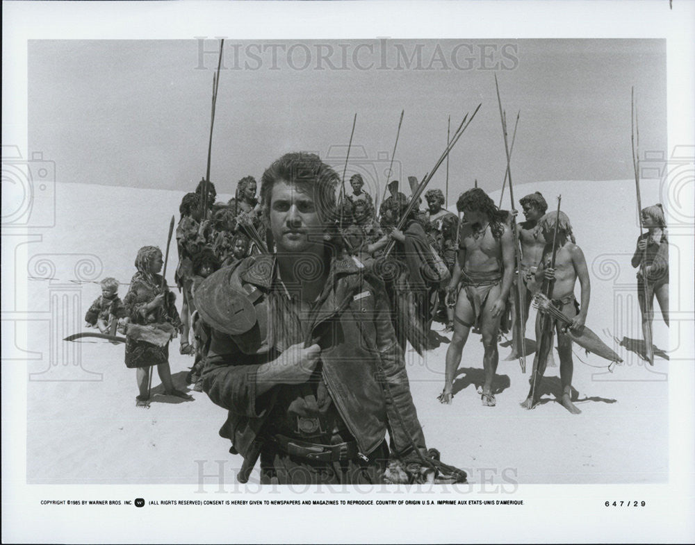 1985 Press Photo Mel Gibson Is Mad Max In &quot;Mad Max Beyond Thunderdome&quot; - Historic Images