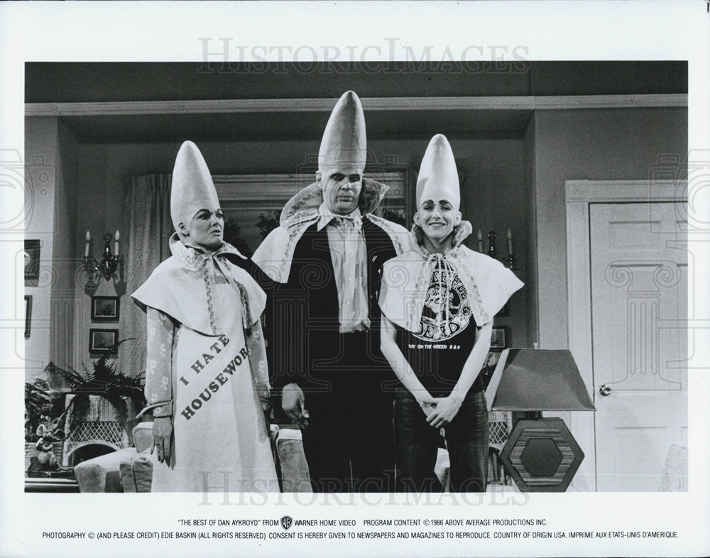 Press Photo Dan Aykroyd in "Cone Head". - Historic Images