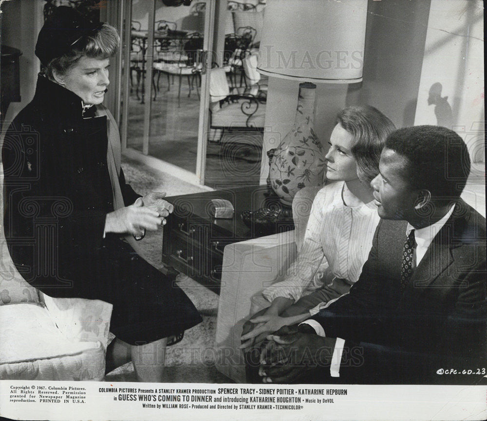 1968 Press Photo Spencer Tracy in &quot;Guess who&#39;s coming to dinner&quot;. - Historic Images