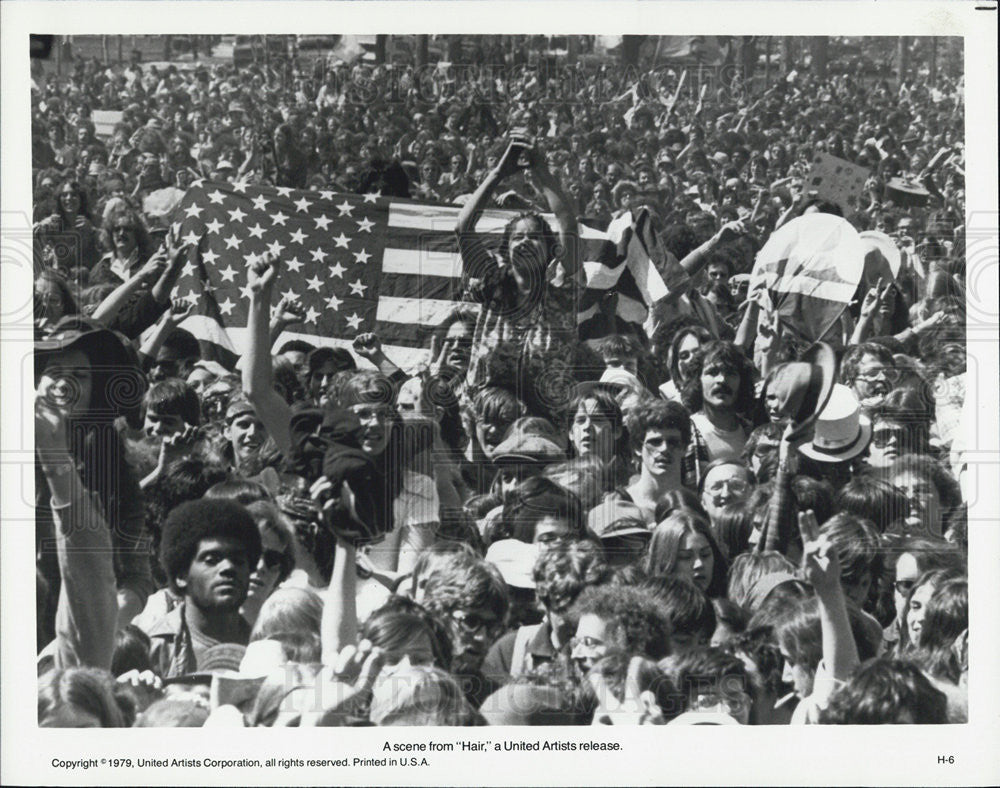 1979 Press Photo Scene from the movie &quot;Hair&quot;. - Historic Images