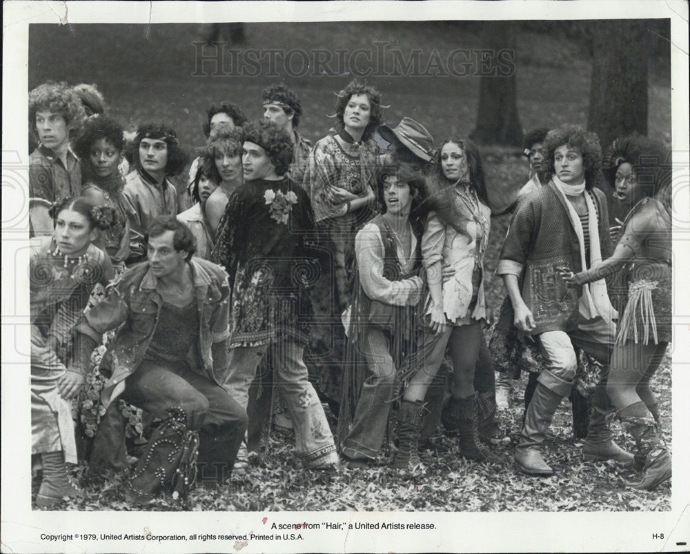 1979 Press Photo Scene from the movie &#39;Hair&quot;. - Historic Images