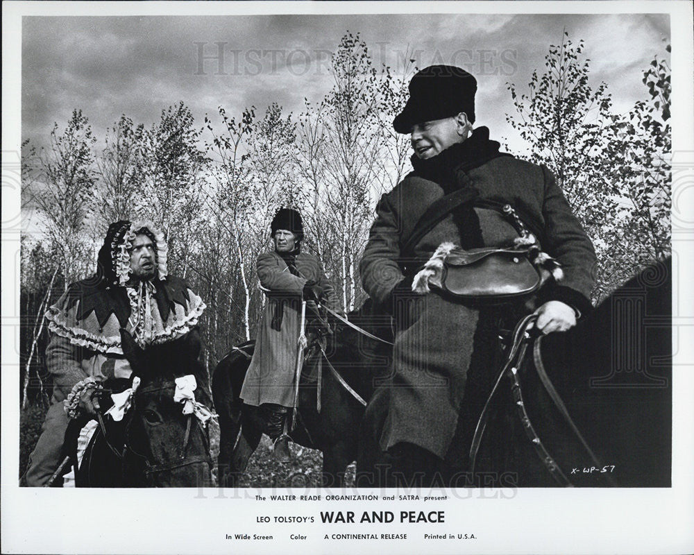 1968 Press Photo Actor Victor Stanitsin Starring In The Film &quot;War And Peace&quot; - Historic Images