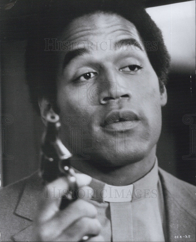 Press Photo O.J. Simpson in "The Cassandra Crossing". - Historic Images