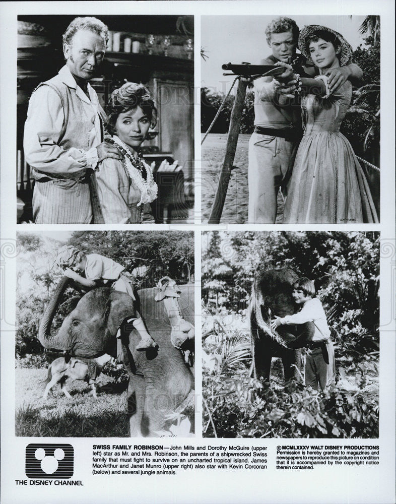 Press Photo &quot;The Swiss Family Robinson&quot;. - Historic Images