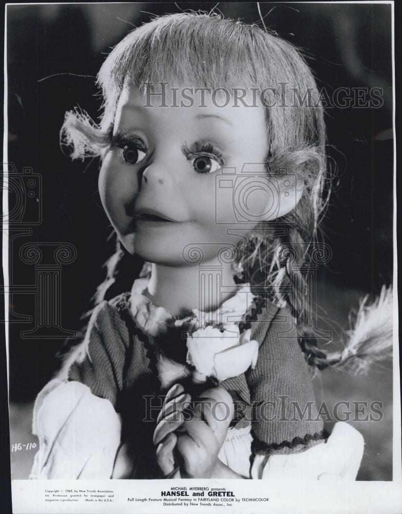 1965 Press Photo Michael Myerberg's Animated Picture "Hansel And Gretel"- Historic Images