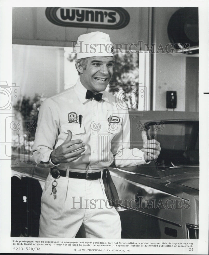 1979 Press Photo Actor Steve Martin In Movie &quot;The Jerk&quot;- Historic Images