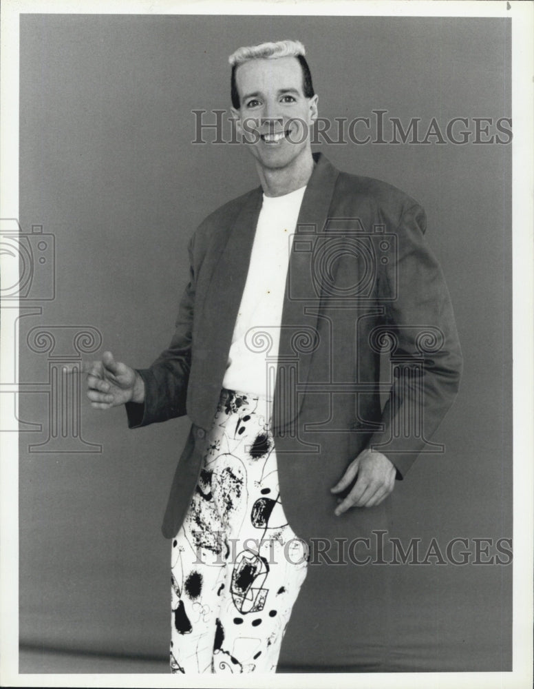 1985 Press Photo Writer/Performer Terry Sweeny Cast Member &quot;Saturday Night Live&quot;- Historic Images