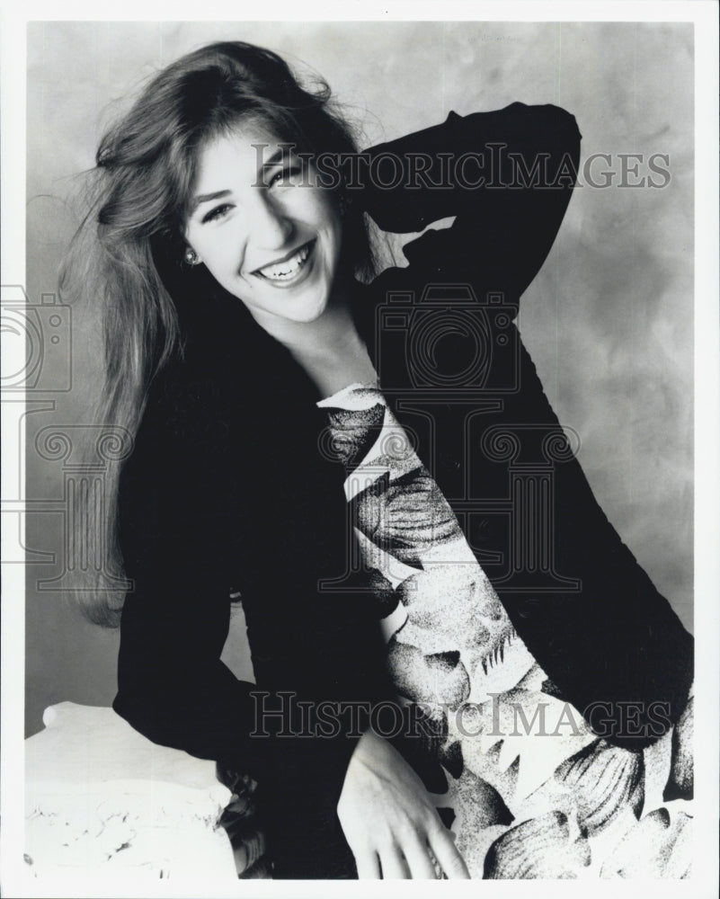 1992 Press Photo Actress Mayim Bialik In Show "Blossom" - Historic Images