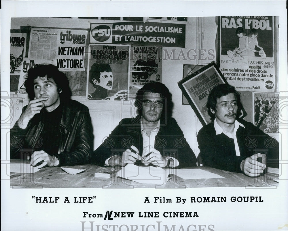 1986 Press Photo &quot;Half A Life&quot; documentary by Romain Goupil- Historic Images