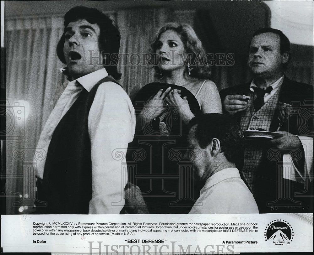 1984 Press Photo Dudley Moore starring in &quot;Best Defense&quot;- Historic Images