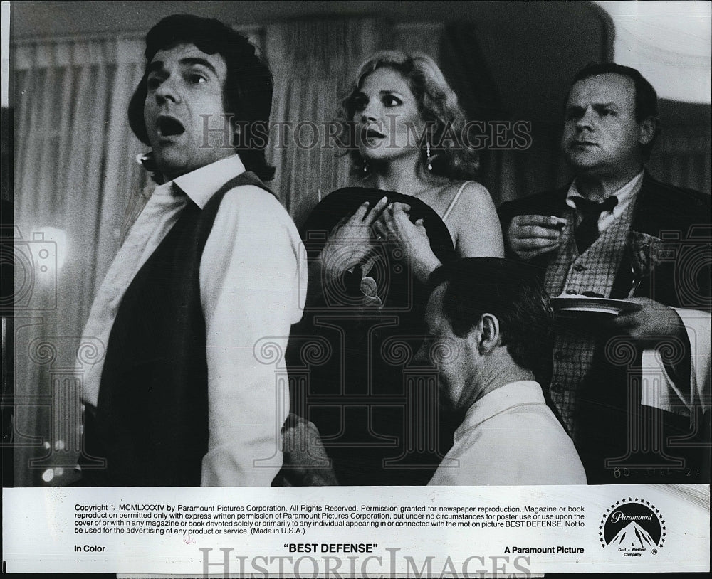 1984 Press Photo Dudley Moore starring in "Best Defense"- Historic Images