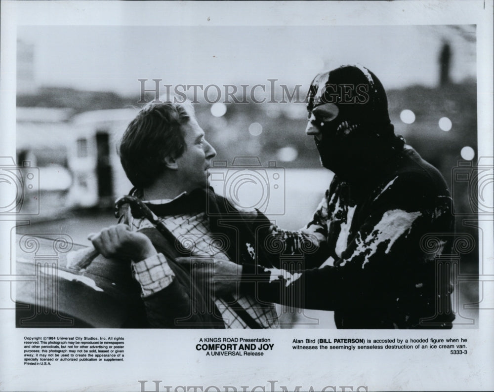 1984 Press Photo Movie Comfort and Joy Bill Paterson- Historic Images