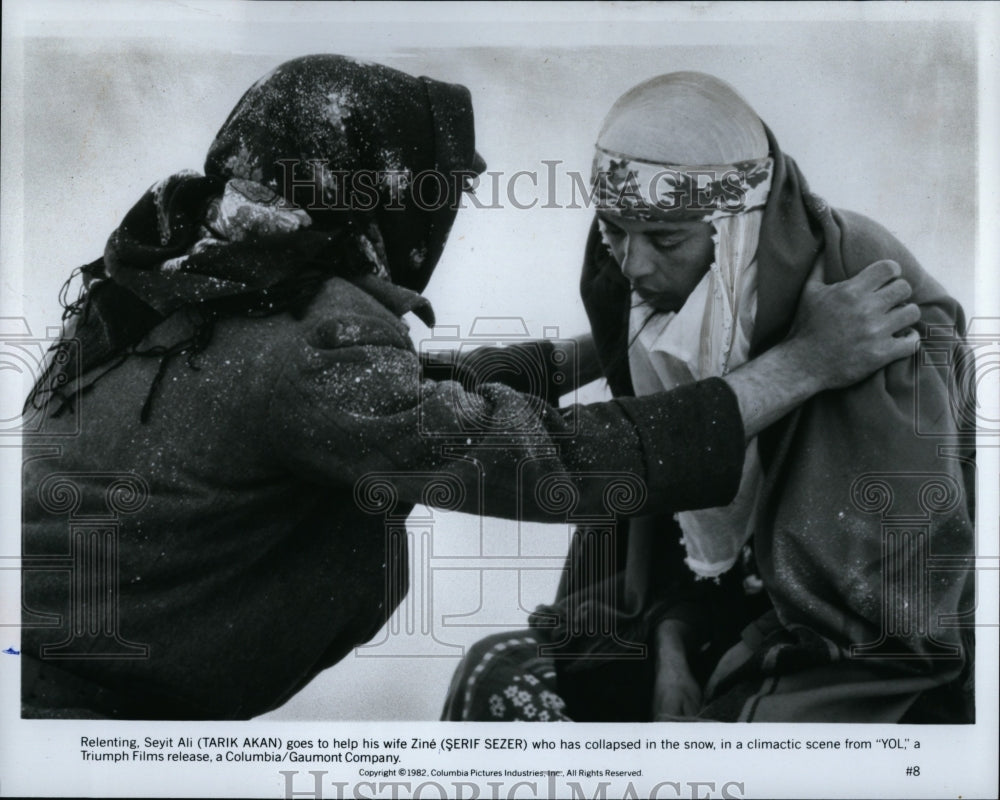 1982 Press Photo Tarik Akan, Serif Sezer, &quot;Yol&quot;- Historic Images