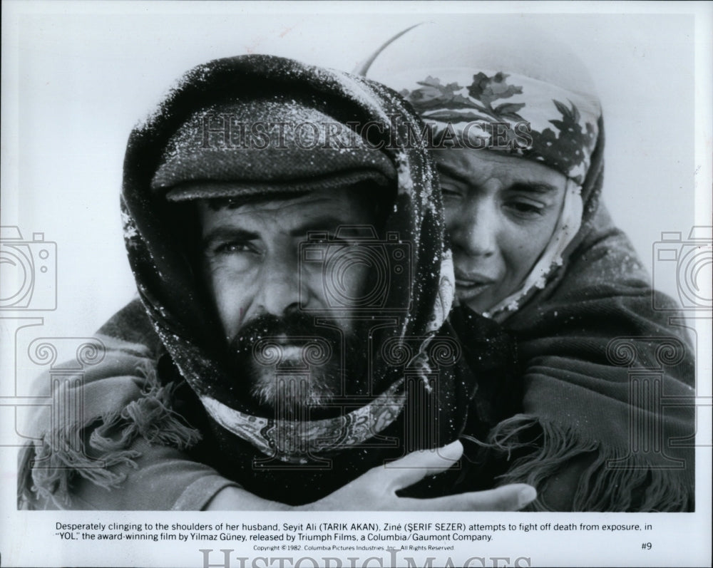 1982 Press Photo Tarik Akan, Serif Sezer, &quot;Yol&quot;- Historic Images