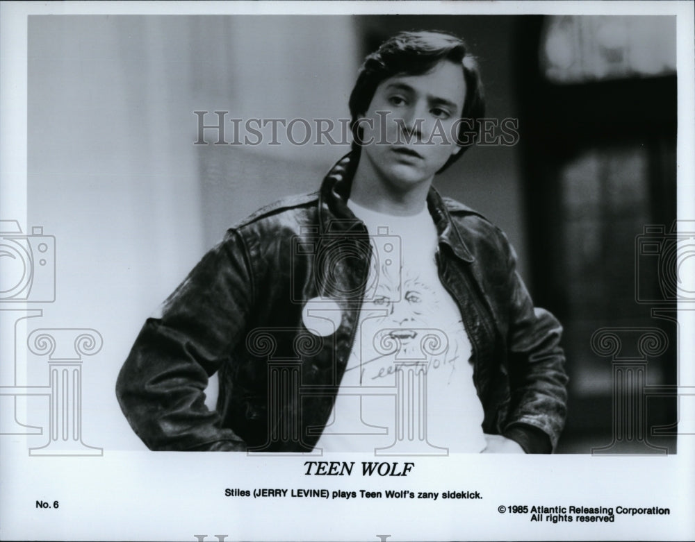 1985 Press Photo Jerry Levine in a scene from &quot;Teen Wolf&quot;- Historic Images