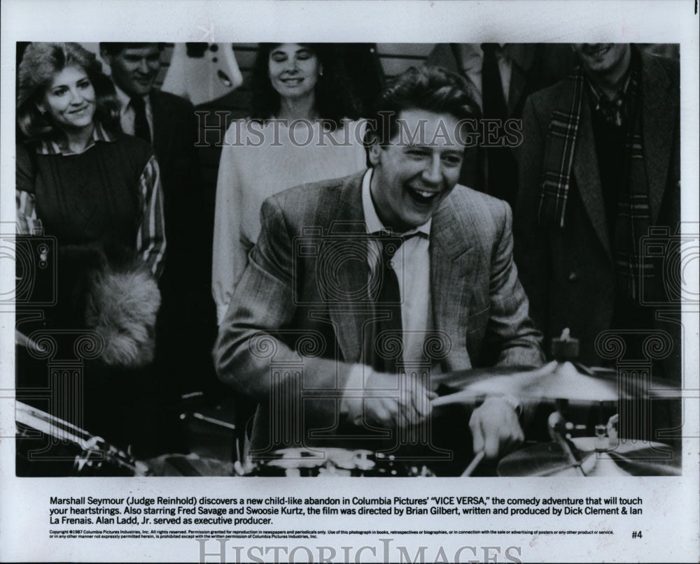 1987 Press Photo &quot;Vice Versa&quot; starring Judge Reinhold- Historic Images