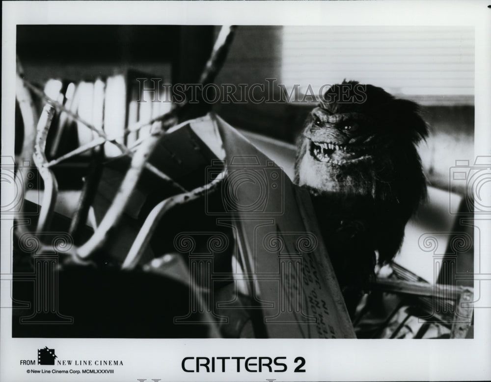 1988 Press Photo &quot;Critters 2&quot; a bad monster scene- Historic Images